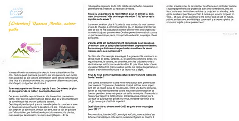Interview Vanessa Rouge, naturopathe • Le site éco Interview Vanessa Rouge, naturopathe • Le site éco